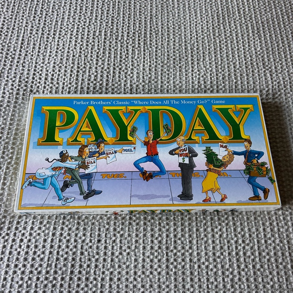 Vintage Parker Brothers Game PAYDAY 1994 COMPLETE